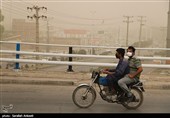 هجوم ریزگردها به کرمان