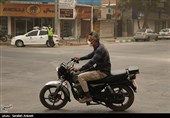 هجوم ریزگردها به کرمان