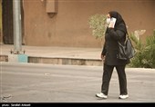 هجوم ریزگردها به کرمان