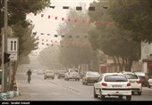 هجوم ریزگردها به کرمان