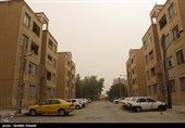 هجوم ریزگردها به کرمان