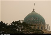 هجوم ریزگردها به کرمان