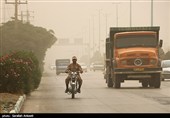 هجوم ریزگردها به کرمان