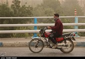 هجوم ریزگردها به کرمان