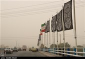 هجوم ریزگردها به کرمان