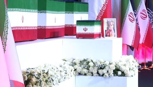 امام شهید , تشییع امام شهید , تشییع رهبر شهید , تشییع آیتاللهالعظمی سید علی خامنهای , بدرقه آقای شهید ایران ,