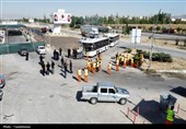 آیین بدرقه پاکابان زنجانی به مراسم تشییع رهبر شهید