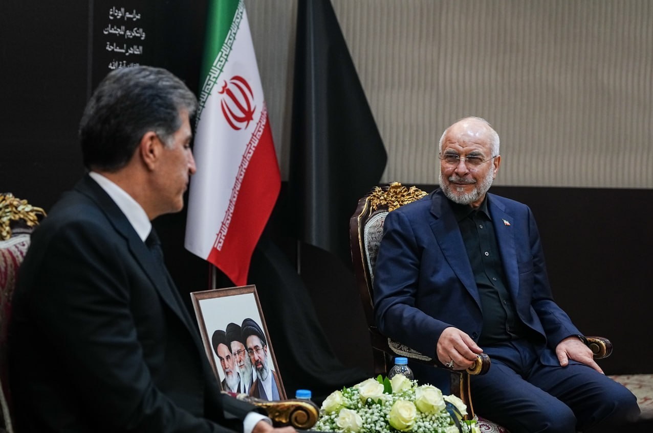 کردستان عراق , محمدباقر قالیباف , ریاست مجلس شورای اسلامی ایران , تشییع رهبر شهید , تشییع امام شهید , بدرقه آقای شهید ایران , تشییع آیتاللهالعظمی سید علی خامنهای ,