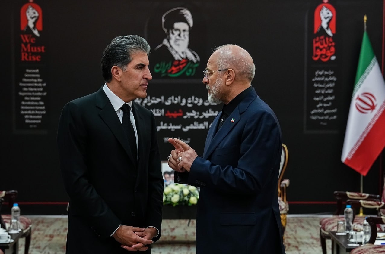 کردستان عراق , محمدباقر قالیباف , ریاست مجلس شورای اسلامی ایران , تشییع رهبر شهید , تشییع امام شهید , بدرقه آقای شهید ایران , تشییع آیتاللهالعظمی سید علی خامنهای ,