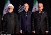 ادای احترام مهمانان و مسئولان خارجی به پیکر امام شهید - 2