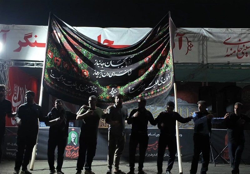 خدمت رسانی موکب «جنت‌الحسین» تبریز در منطقه 19 تهران
