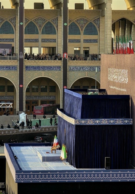 İmam Hamenei'nin cenaze töreni