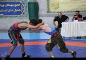 نفرات برتر کشتی پهلوانی نوجوانان کردستان مشخص شدند+تصویر