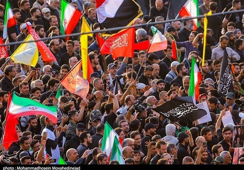 İmam Hamenei'nin cenaze töreni