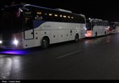 آیین بدرقه زائران سمنانی قائد شهید انقلاب اسلامی
