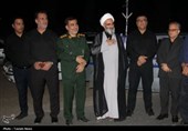 آیین بدرقه زائران سمنانی قائد شهید انقلاب اسلامی
