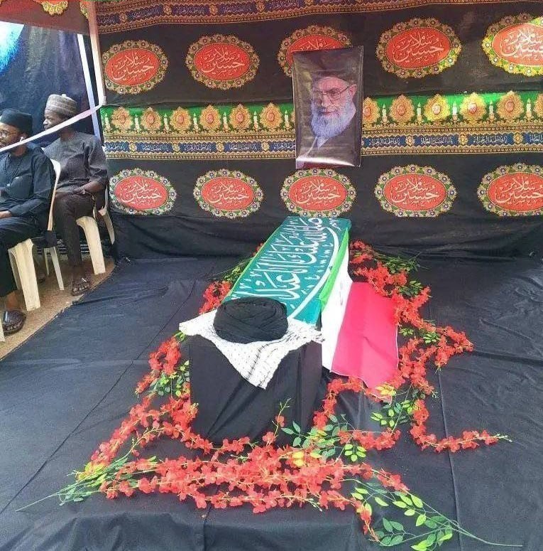 کشور نیجریه , تشییع رهبر شهید , تشییع امام شهید , تشییع آیتاللهالعظمی سید علی خامنهای , بدرقه آقای شهید ایران ,