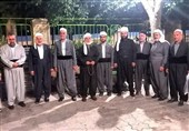 علمای اهل سنت کرمانشاه رهسپار وداع با قائد شهید شدند