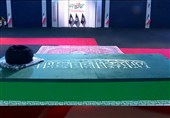 סיקור נרחב בתקשורת האזורית לטקס הפרידה ממנהיג המהפכה השהיד
