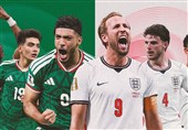 تغییر نکردن زمان برگزاری بازی مکزیک - انگلیس