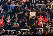 Церемония прощания иранского народа с Имамом Хаменеи в Тегеране