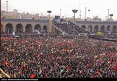 Церемония прощания иранского народа с Имамом Хаменеи в Тегеране