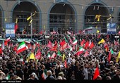 Церемония прощания иранского народа с Имамом Хаменеи в Тегеране
