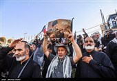 Церемония прощания иранского народа с Имамом Хаменеи в Тегеране