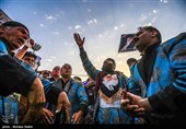Церемония прощания иранского народа с Имамом Хаменеи в Тегеране
