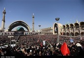 Церемония прощания иранского народа с Имамом Хаменеи в Тегеране