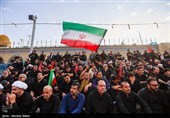 Церемония прощания иранского народа с Имамом Хаменеи в Тегеране