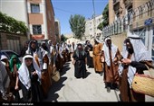 Траурная церемония на третий день мученической смерти имама Хусейна (мир ему) в Хамедане