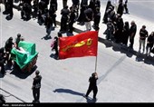 Траурная церемония на третий день мученической смерти имама Хусейна (мир ему) в Хамедане
