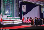 Выражение почтения международными гостями телу мученика аятоллы Сейеда Али Хаменеи