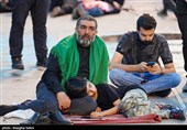 ساعاتی قبل از آغاز مراسم وداع با رهبر شهید انقلاب