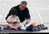 ساعاتی قبل از آغاز مراسم وداع با رهبر شهید انقلاب