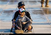 ساعاتی قبل از آغاز مراسم وداع با رهبر شهید انقلاب
