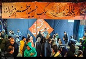 بسیج امامزادگان زنجان برای خدمت به زائران ‌تشییع رهبر شهید