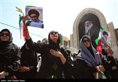 مراسم وداع با امام شهید امت - 8