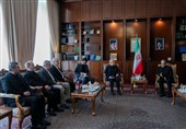 دیدار نمایندگان حزب‌الله، حماس و جنبش امل با عراقچی