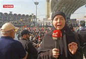 بحرٌ من الجماهیر فی وداع الشهید القائد والمشارکون یرفعون شعارات الانتقام