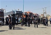 بافق با کاروان‌های مردمی راهی بدرقه رهبر شهید شد
