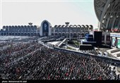 مراسم اقامه نماز بر پیکر امام شهید امت