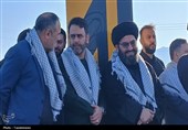بدرقه زائران زنجانی به مراسم تشییع