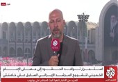 اشاره تلویزیون العربی به جمعیت گسترده حاضر در مصلی و خیابان‌های اطراف