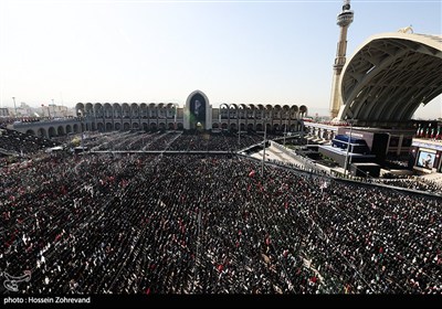 Mourners Gather for Funeral Prayers of Martyred Leader