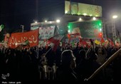 صدوبیست و هفتمین اجتماع شبانه بوشهری‌ها در فراق «رهبر شهید»