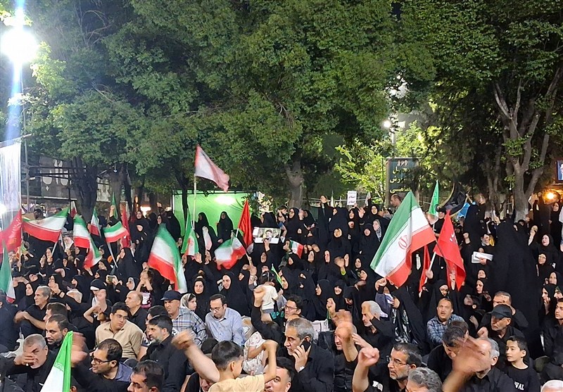 استان لرستان , اخبار استان لرستان , اخبار شهرستان بروجرد , تشییع امام شهید , تشییع رهبر شهید , 