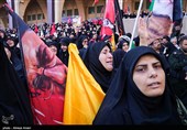 مراسم إقامة الصلاة على جثمان إمام الأمة الشهید
