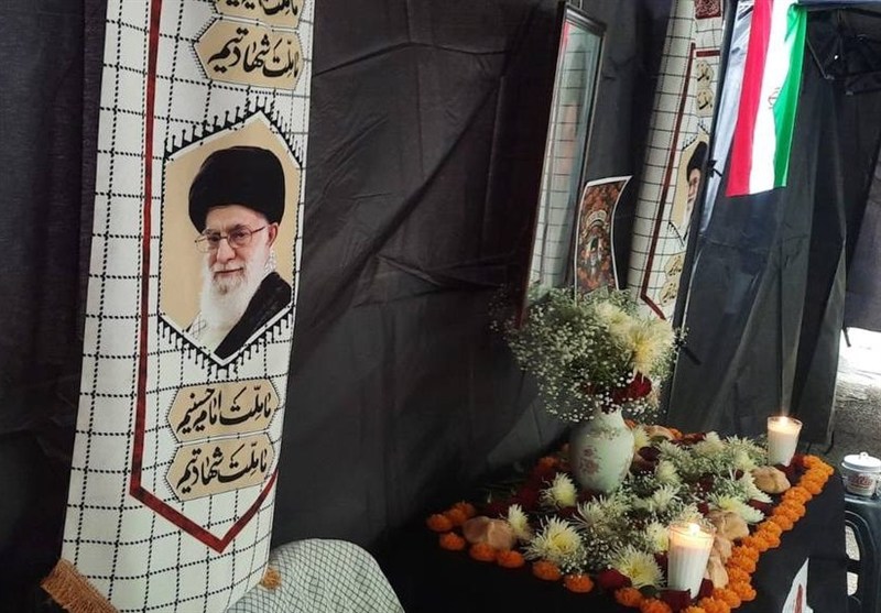 تشییع رهبر شهید , تشییع امام شهید , تشییع آیتاللهالعظمی سید علی خامنهای , کشور مکزیک ,